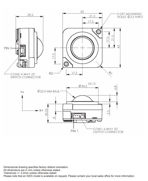 P25 Compact Trackball extra image 1